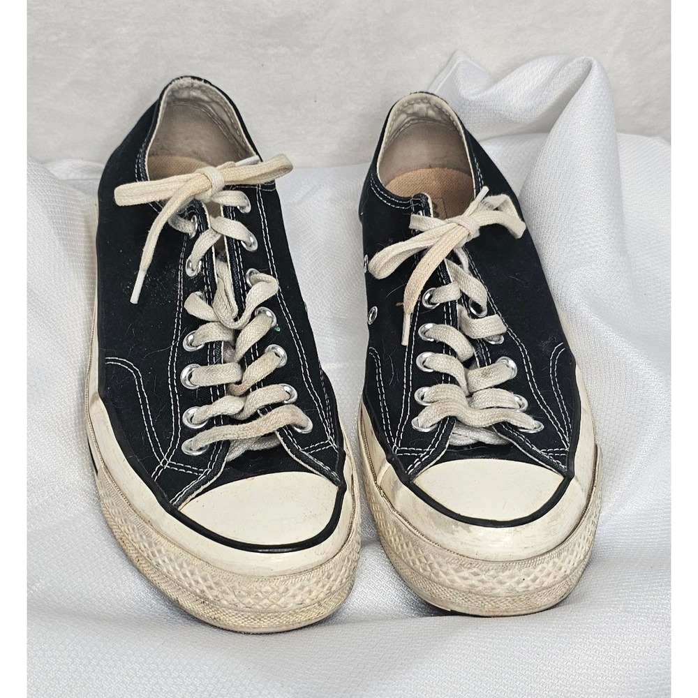 Converse Chuck Taylor All Star 70 Low Top 9.5 Mens 11.5 Womens Black 162058C